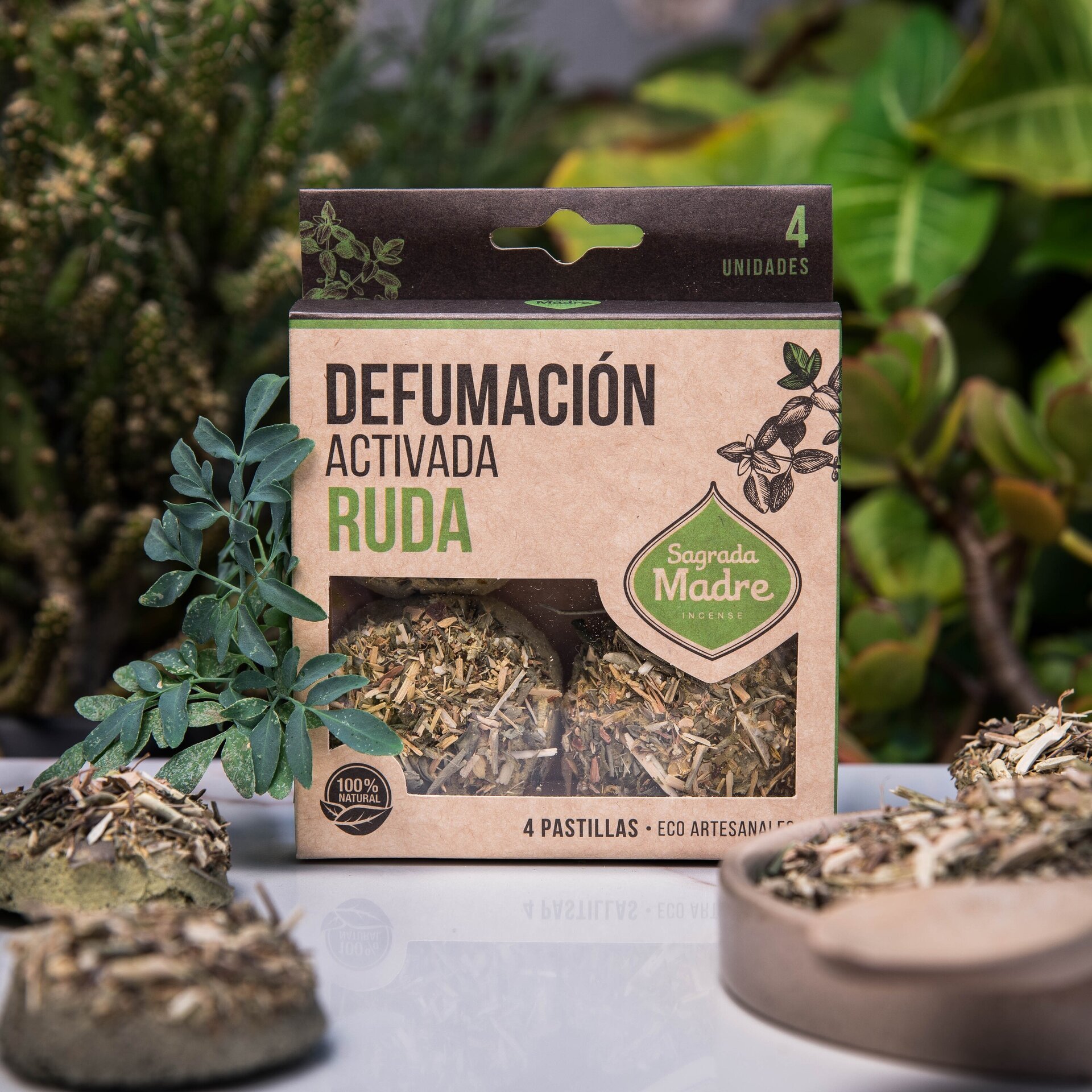 Pastillas Ruda Defumación Activada Sagrada Madre - 2