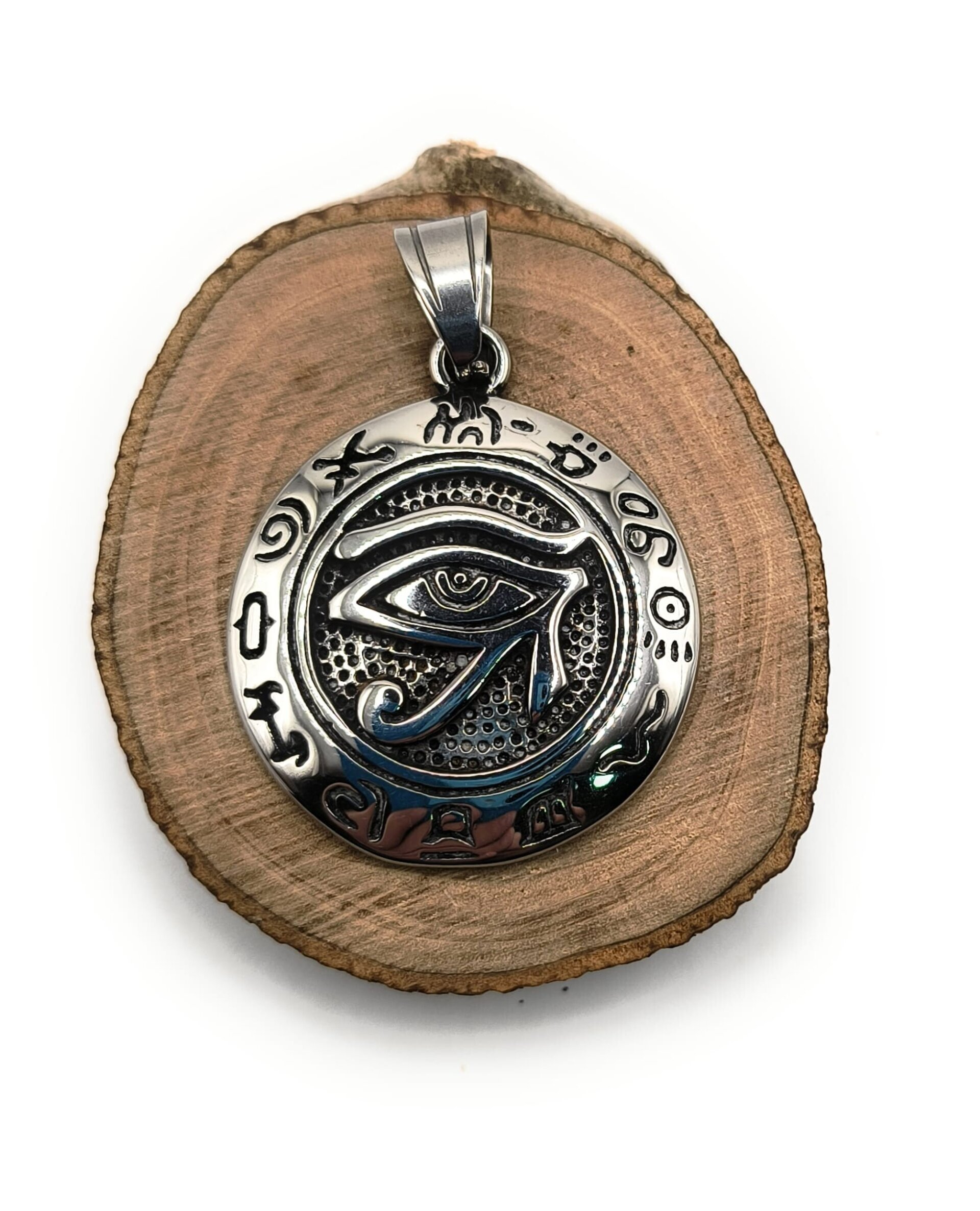 Colgante acero Ojo de Horus - 2
