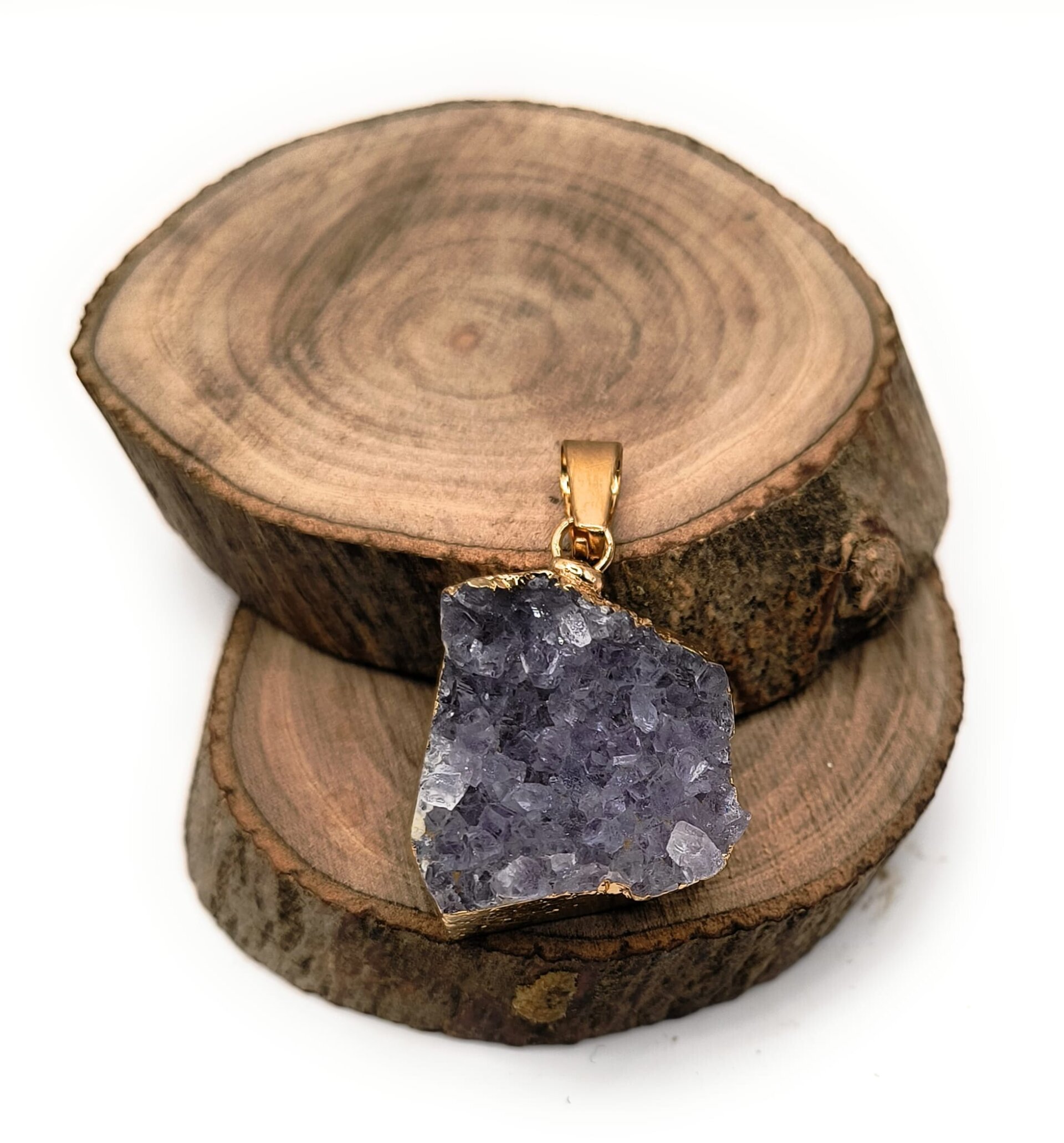 Colgante minigeoda amatista - 2