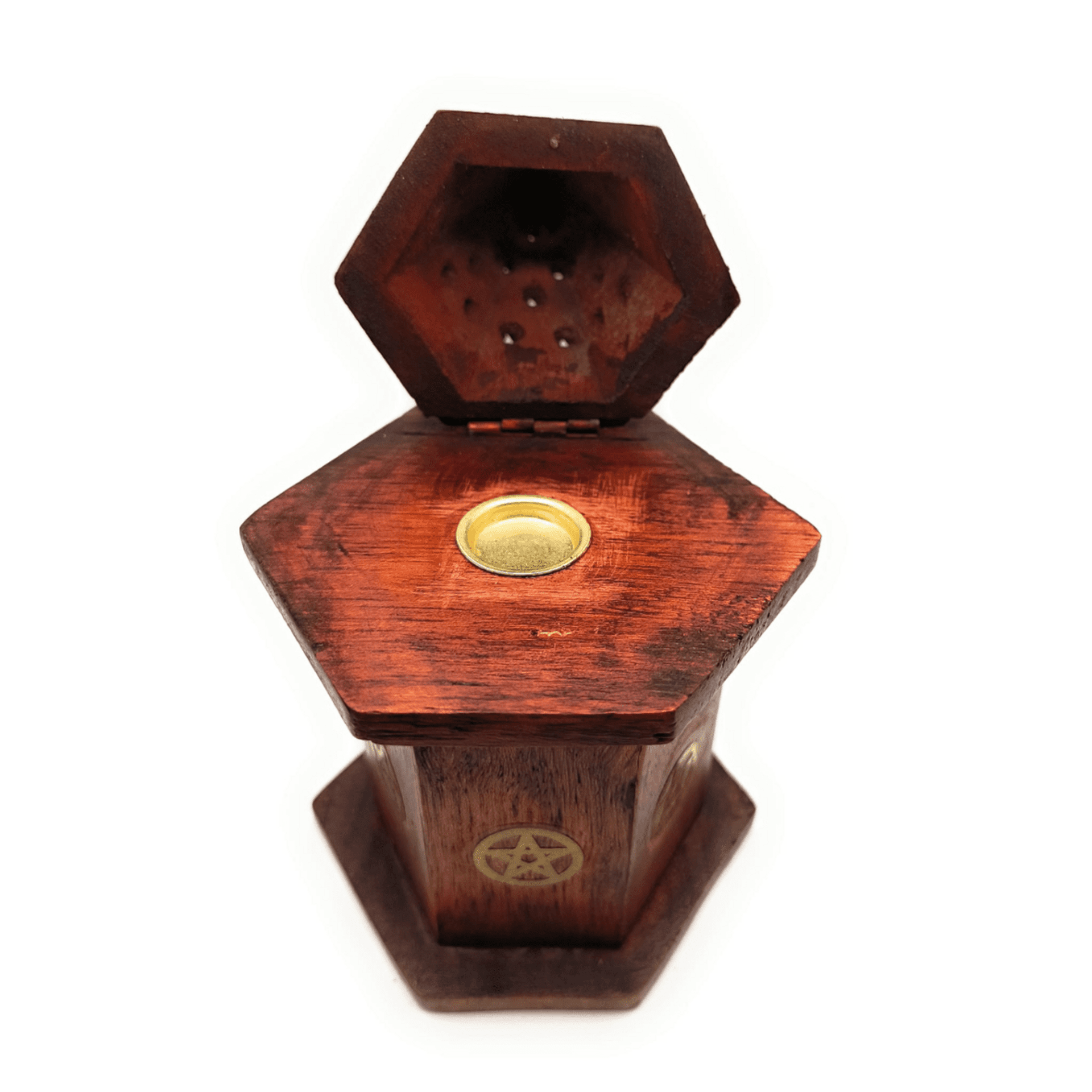 Quemador de incienso de madera - 2