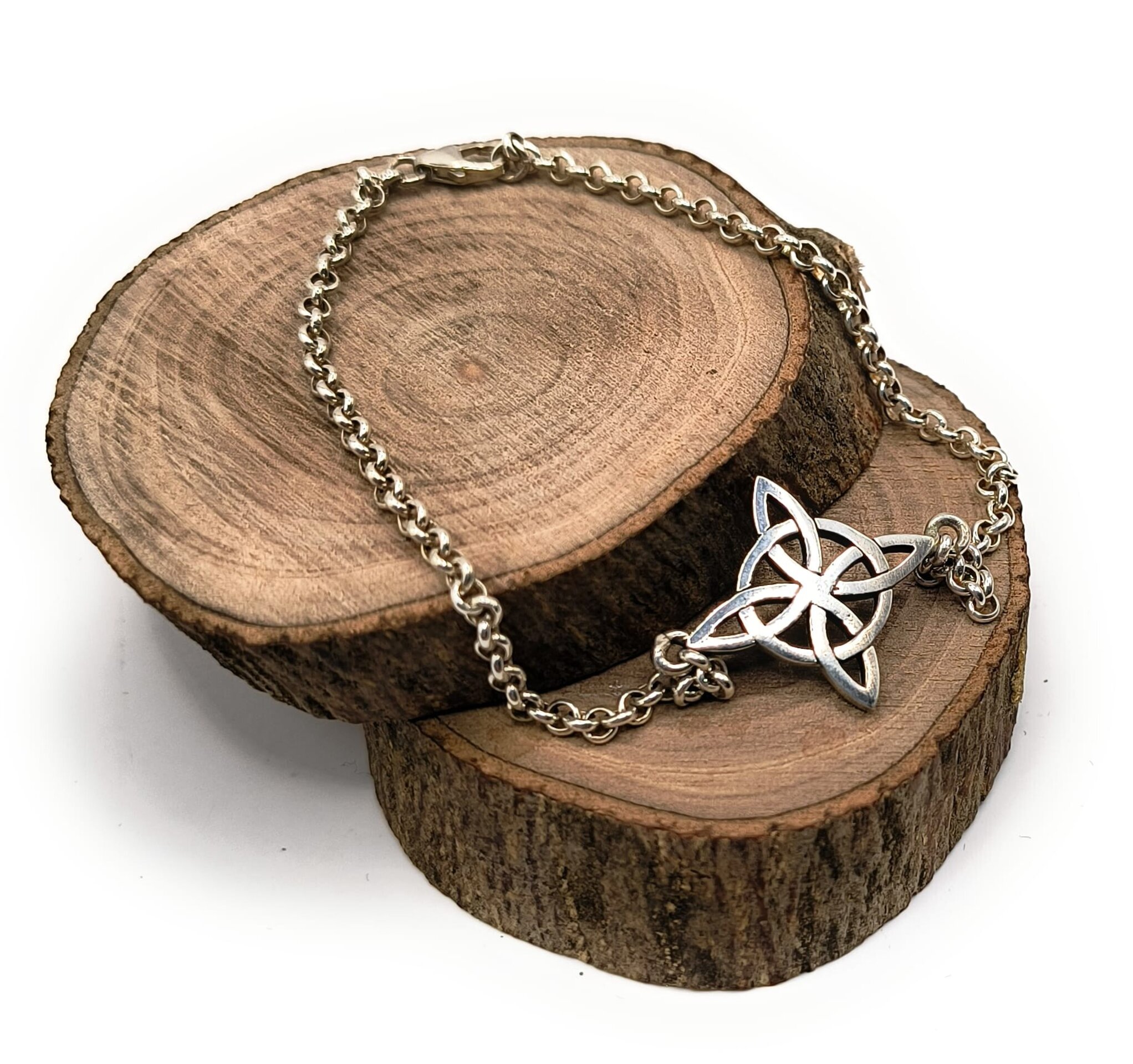 Pulsera Nudo de Bruja de Plata - 2